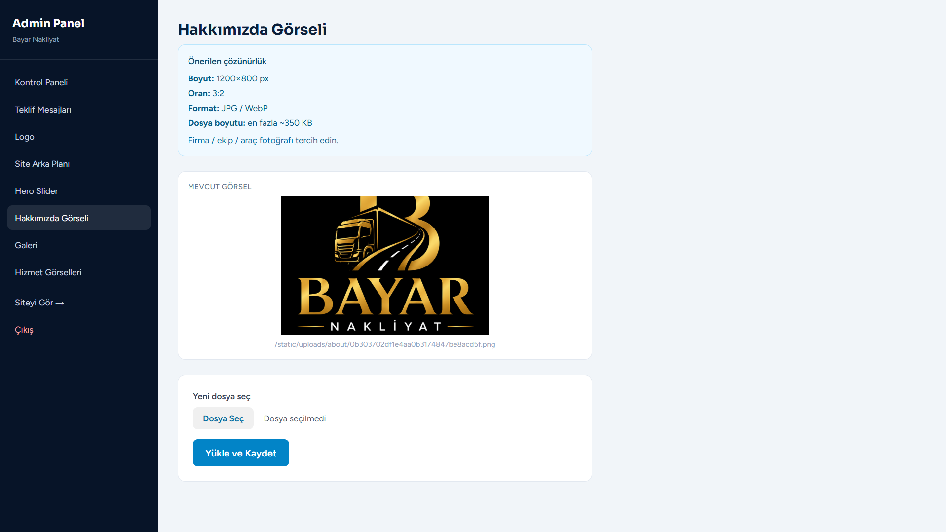 Bayar Nakliyat: galeri 6